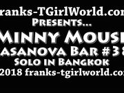 Minny Mouse Tiny Ladyboy in Lingerie Solos for Franks TGirl World