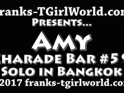 Franks TGirl World Ladyboy Amy Big Tits Sailor Babe in HD