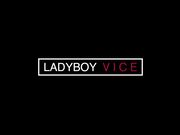 Ladyboy Vice - Shy Dani Struggling To Take A Big One