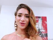 TS Playground - Adriana Rodrigues Ass Play and Mega-Cock Solo